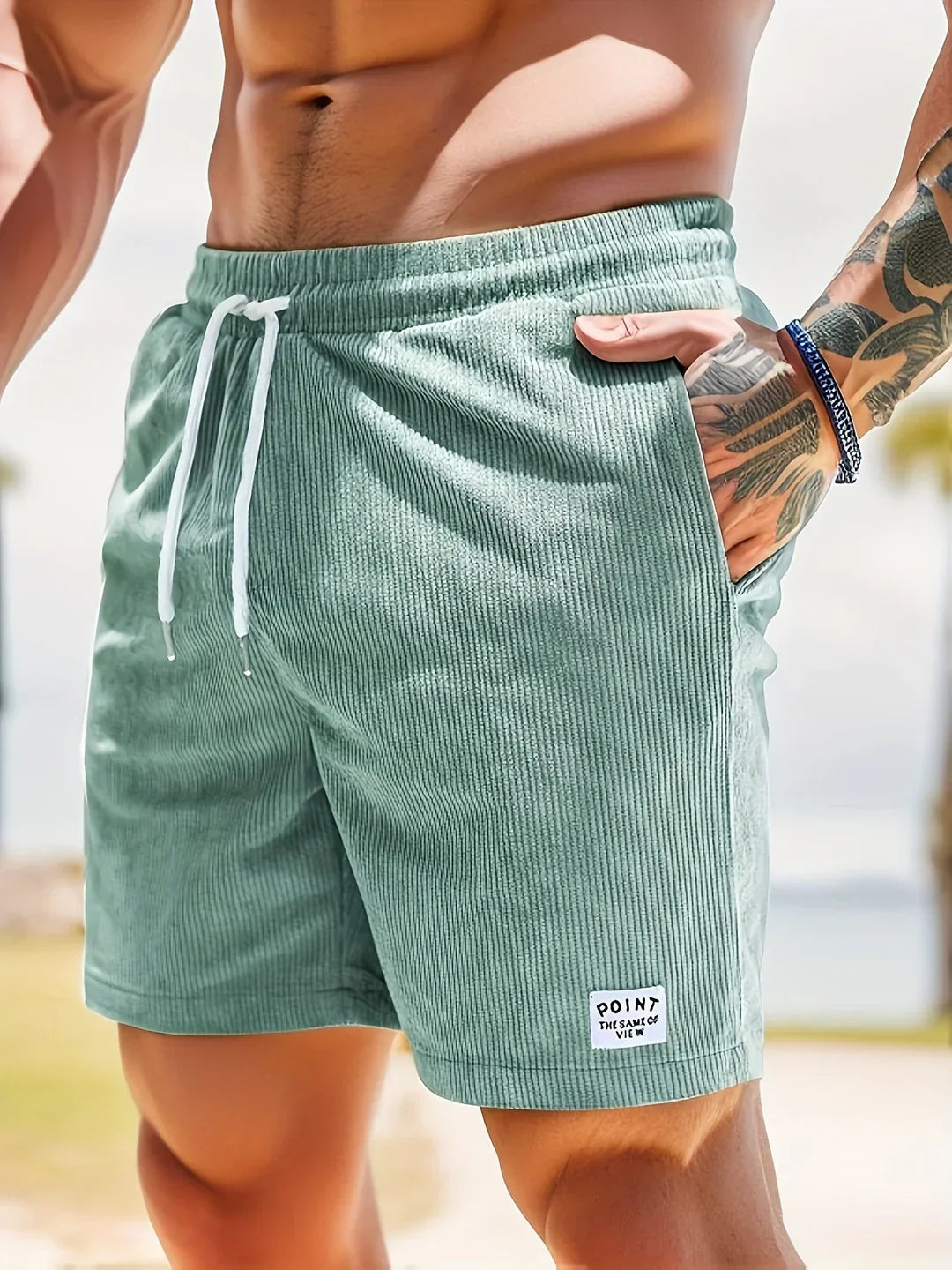 ALESSIO™ | CORDUROY HEREN SHORTS