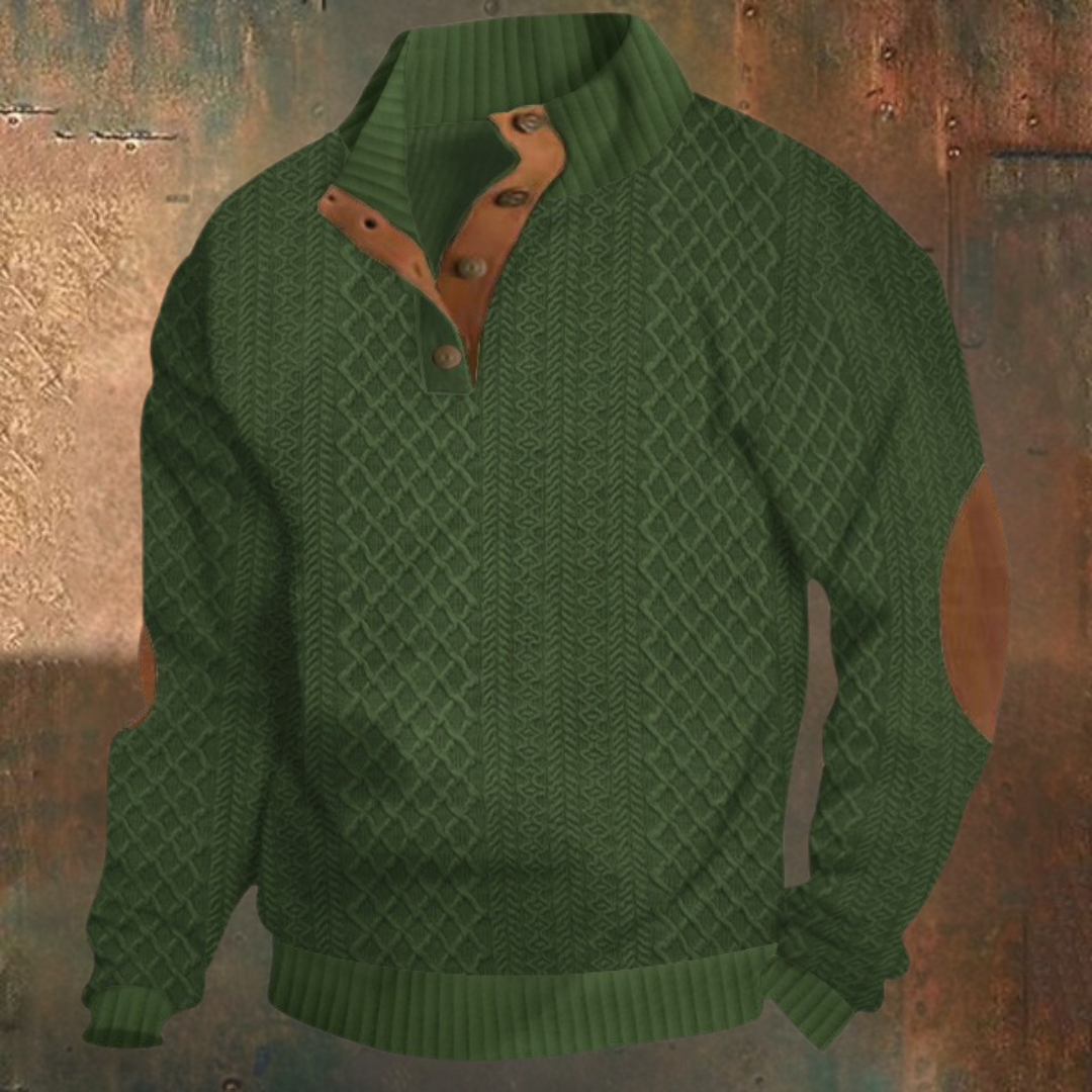 Floris - Trui met knoopafsluiting