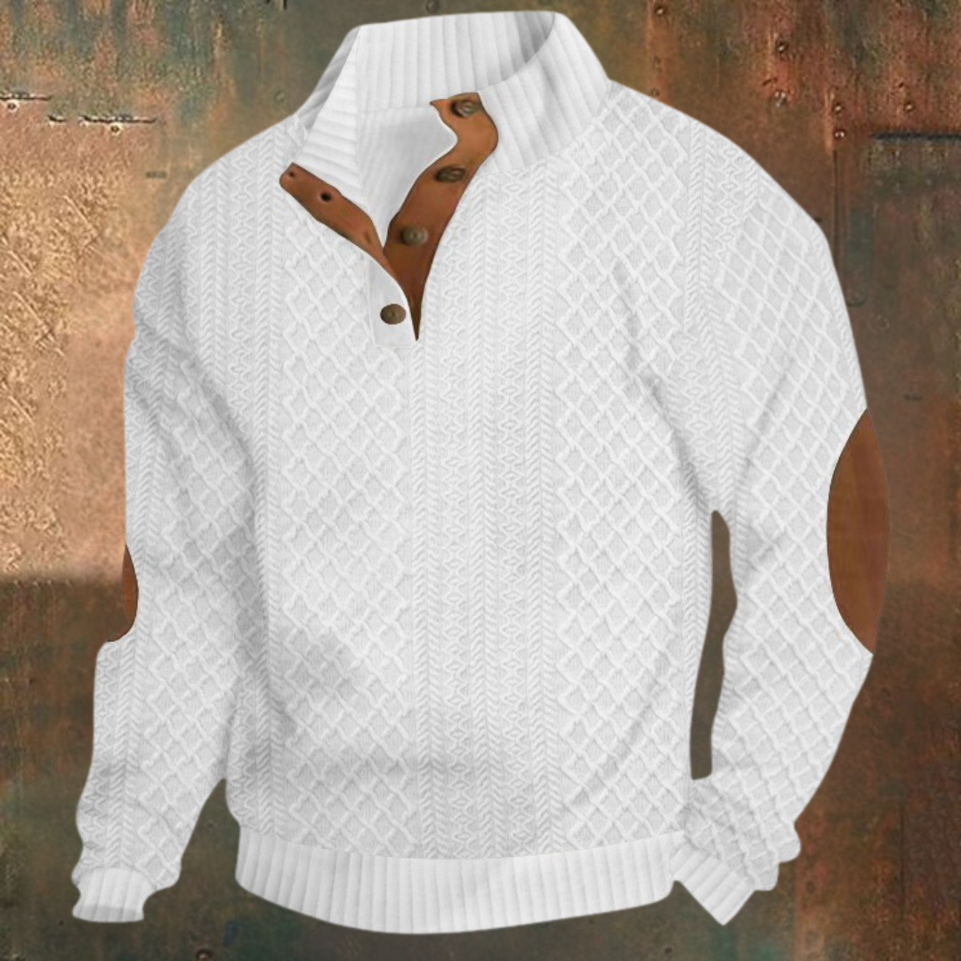 Floris - Trui met knoopafsluiting