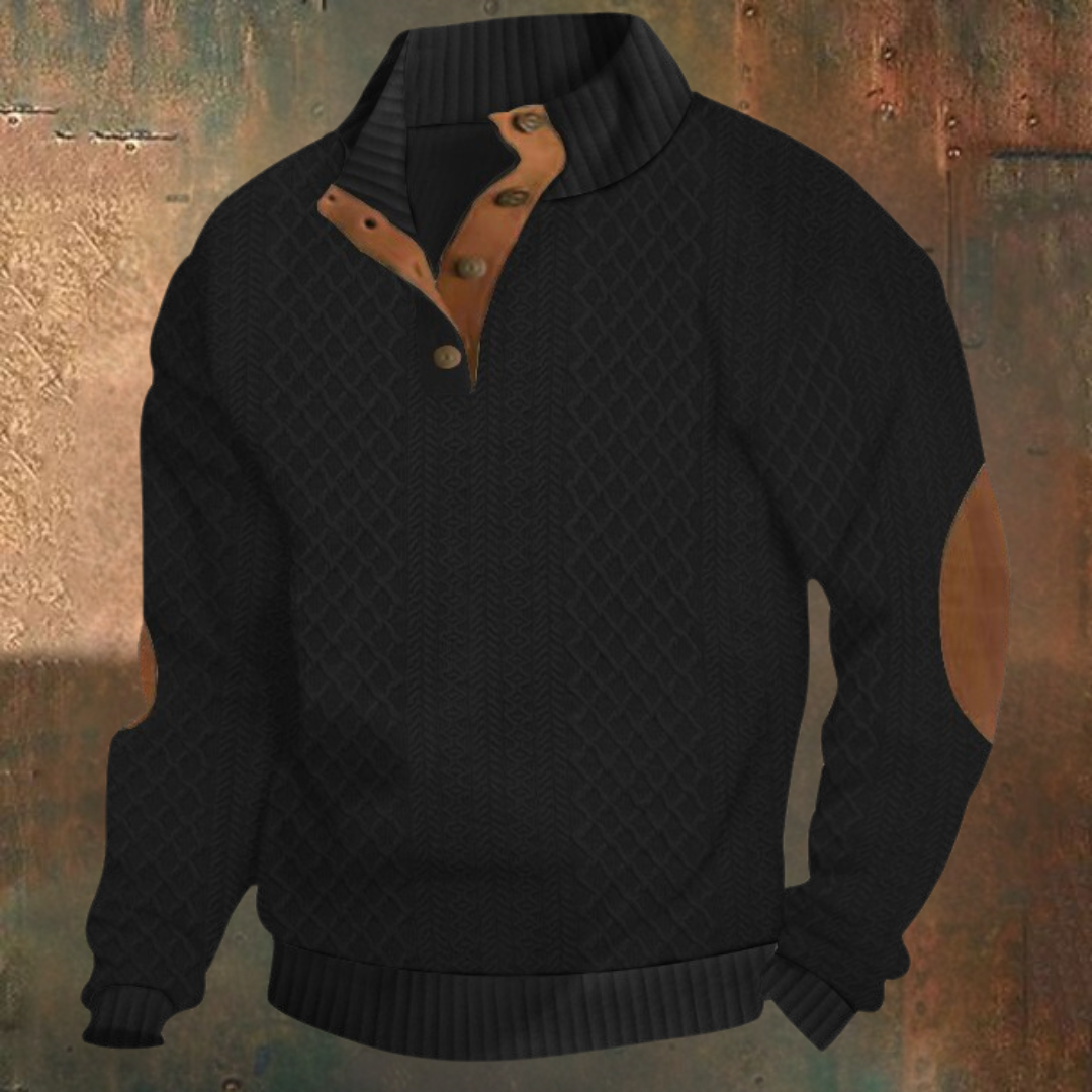 Floris - Trui met knoopafsluiting