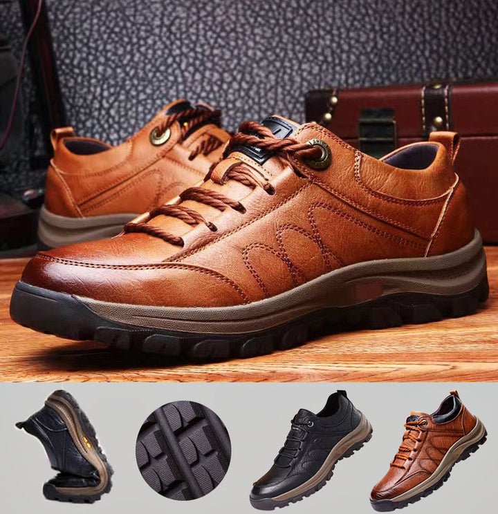 Mark - Handgestikte Leren Casual Herenschoenen