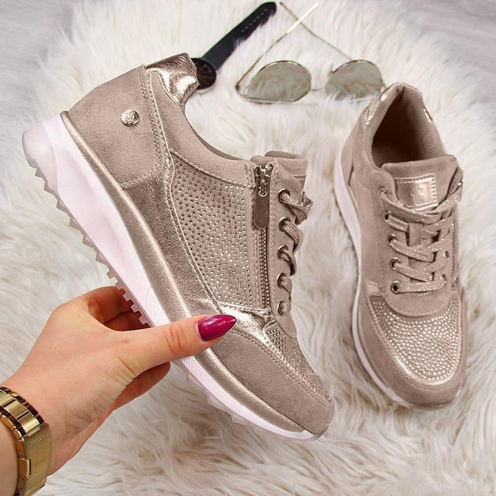 Jill&Jo™ - Stijlvolle sneakers met ritssluiting