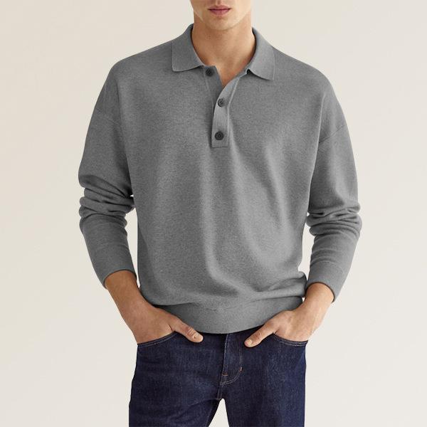 Rossi™ - Herenpolo met lange mouwen