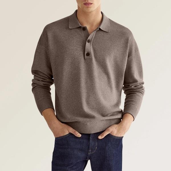 Rossi™ - Herenpolo met lange mouwen