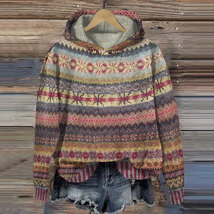 Anja - Retro Warme Hoodie