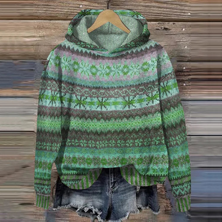 Anja - Retro Warme Hoodie