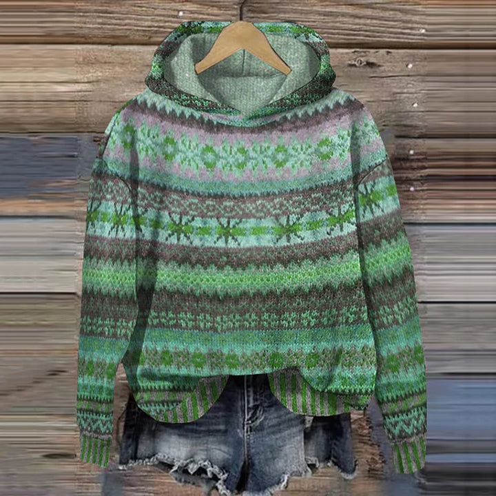 Anja - Retro Warme Hoodie