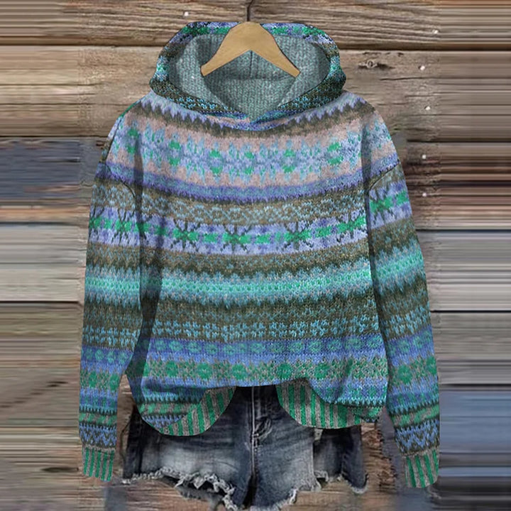 Anja - Retro Warme Hoodie