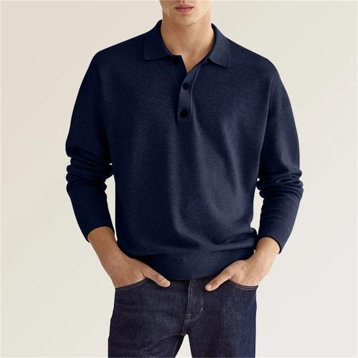 Rossi™ - Herenpolo met lange mouwen