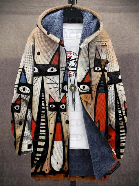 REVA™ | Hoodie met luxe kunstprint