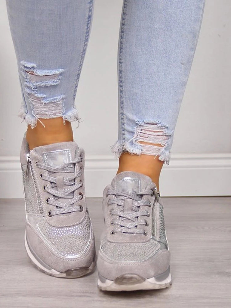 Jill&Jo™ - Stijlvolle sneakers met ritssluiting