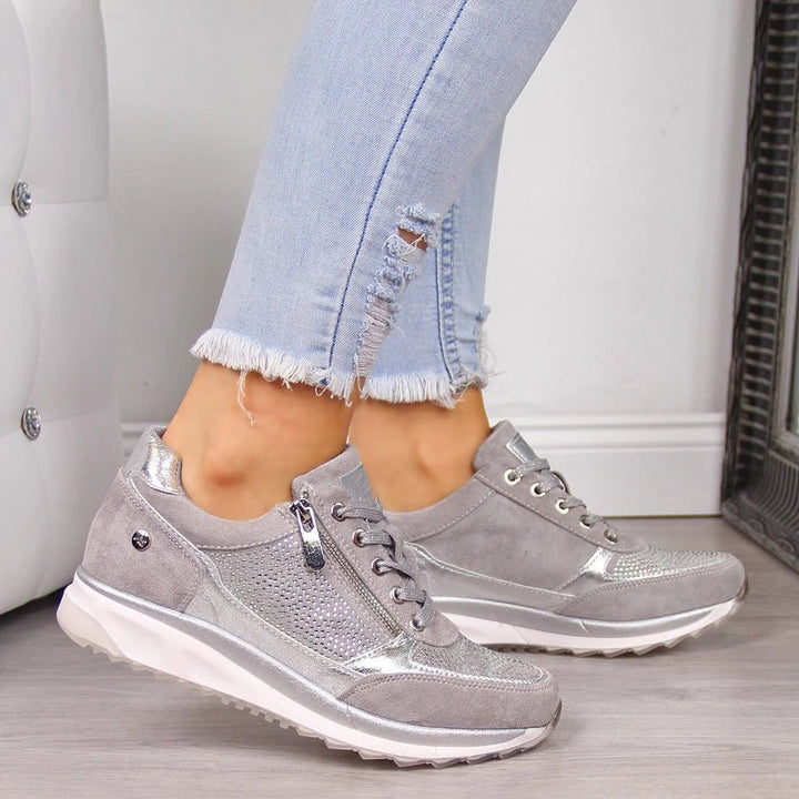 Jill&Jo™ - Stijlvolle sneakers met ritssluiting