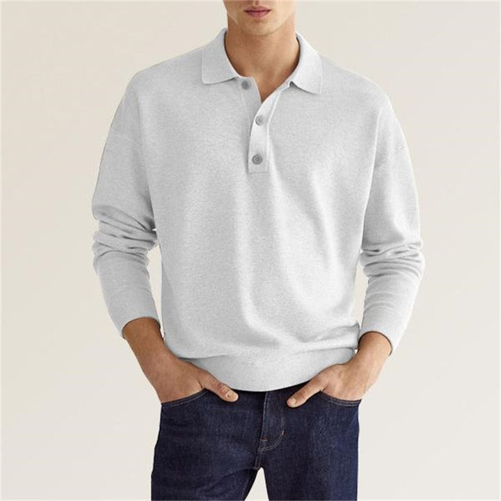 Rossi™ - Herenpolo met lange mouwen