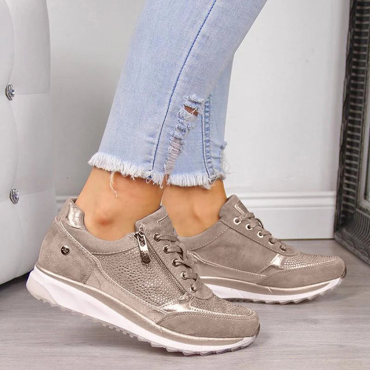 Jill&Jo™ - Stijlvolle sneakers met ritssluiting